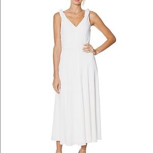 Betsey Johnson White midi dress